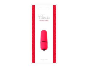 Wibrator-MINI VIBRATORE BULLET CLASSICS RED