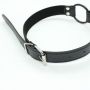 Knebel-Easy Belt Ring Gag (nero) - 4