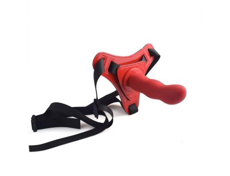 Cintura regolabile strap-on Red Toyz4Lovers - 5