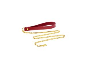 Chain Leash Red