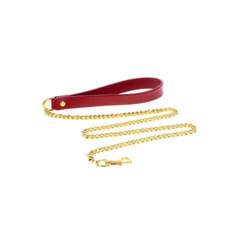 Chain Leash Red