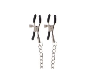 Adjustable Clamps with Chain Silver - image 2