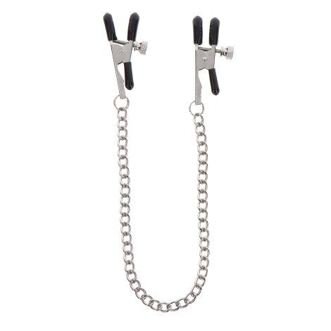 Adjustable Clamps with Chain Silver - 4