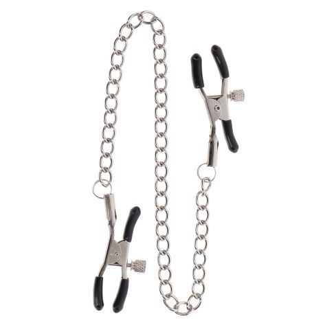 Adjustable Clamps with Chain Silver - 6