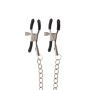 Adjustable Clamps with Chain Silver - 5