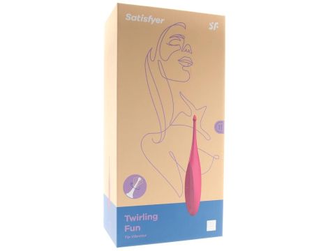 Stymulator - Twirling Fun Trip Vibrator (Magenta) - 6