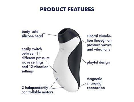 Orca Double Air Pulse Vibrator - 3