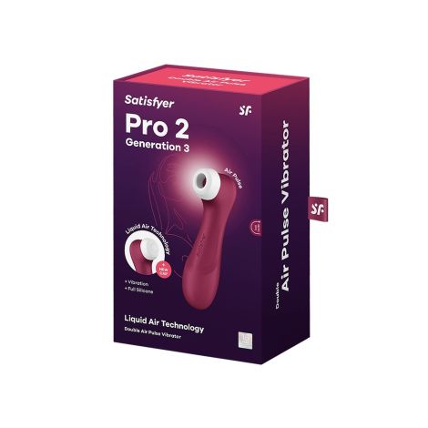 Pro 2 Generation 3 with Liquid Air wine red - 6