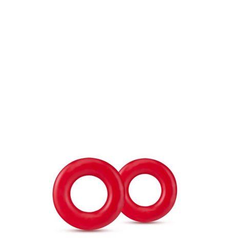 STAY HARD DONUT RINGS RED - 2