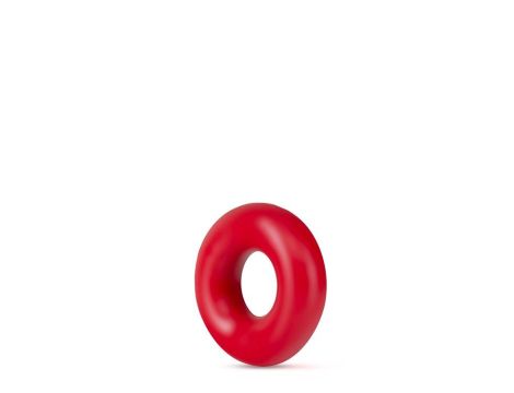 STAY HARD DONUT RINGS OVERSIZED RED - 3