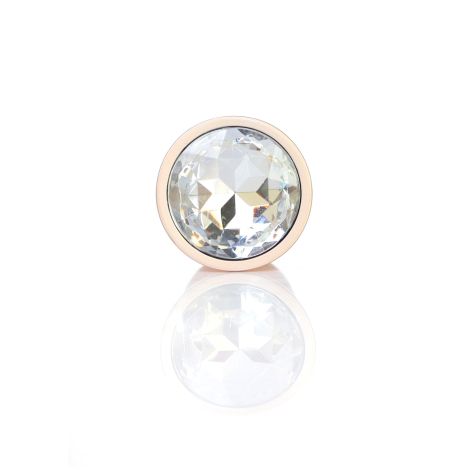 Plug-Jewellery Pearl Gold PLUG- Clear S - 2