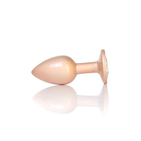 Plug-Jewellery Pearl Gold PLUG- Clear S - 3