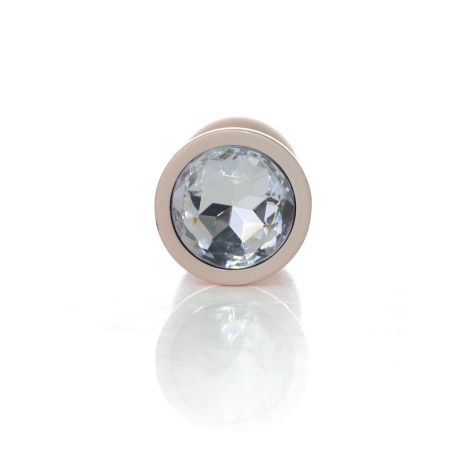 Plug-Jewellery Pearl Gold PLUG- Clear M - 4