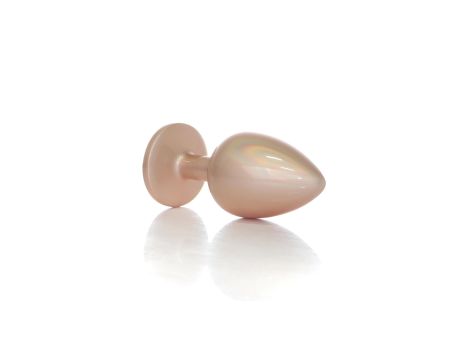 Plug-Jewellery Pearl Gold PLUG- Clear L - 3