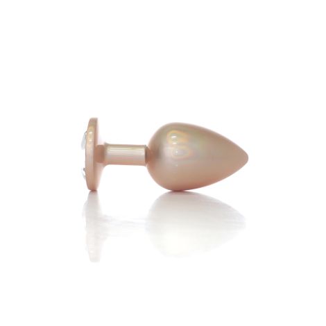 Plug-Jewellery Pearl Gold PLUG- Clear L - 2