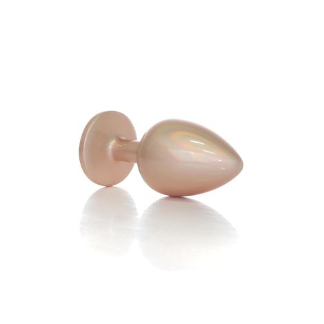 Plug-Jewellery Pearl Gold PLUG- Clear L - 3