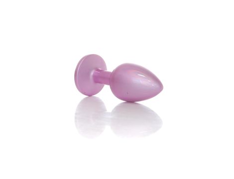 Plug-Jewellery Pearl Pink PLUG- Clear S - 3