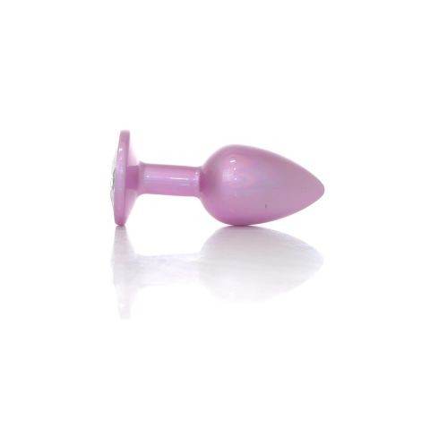 Plug-Jewellery Pearl Pink PLUG- Clear S - 2