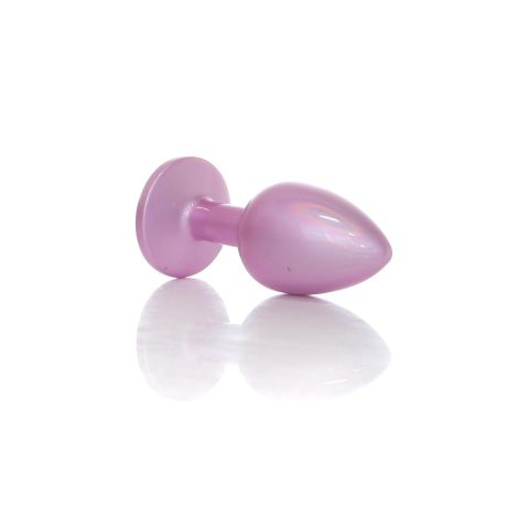 Plug-Jewellery Pearl Pink PLUG- Clear S - 3