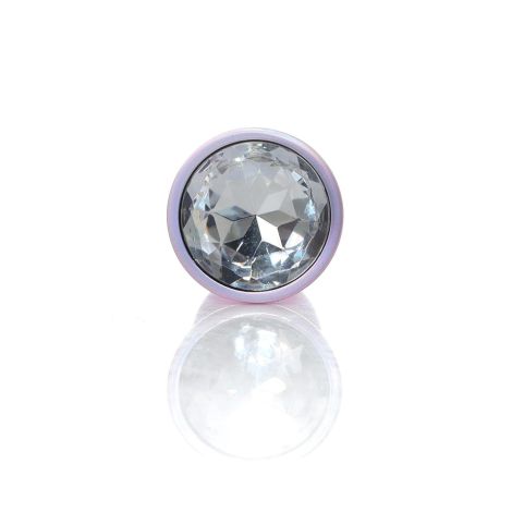 Plug-Jewellery Pearl Pink PLUG- Clear S - 4