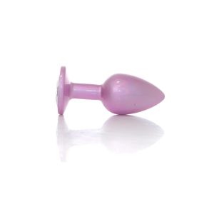 Plug-Jewellery Pearl Pink PLUG- Clear S - image 2