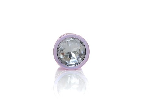 Plug-Jewellery Pearl Pink PLUG- Clear M - 4