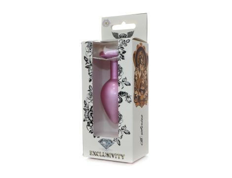 Plug-Jewellery Pearl Pink PLUG- Clear M - 7