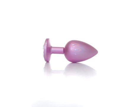 Plug-Jewellery Pearl Pink PLUG- Clear L - 2