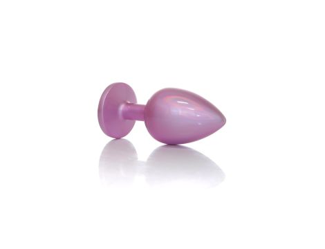 Plug-Jewellery Pearl Pink PLUG- Clear L - 3