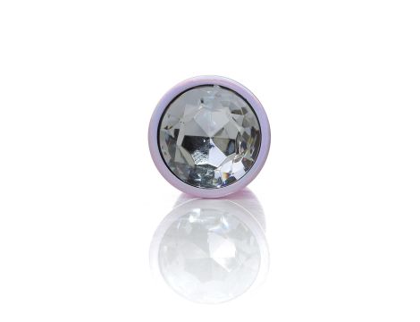 Plug-Jewellery Pearl Pink PLUG- Clear L - 4