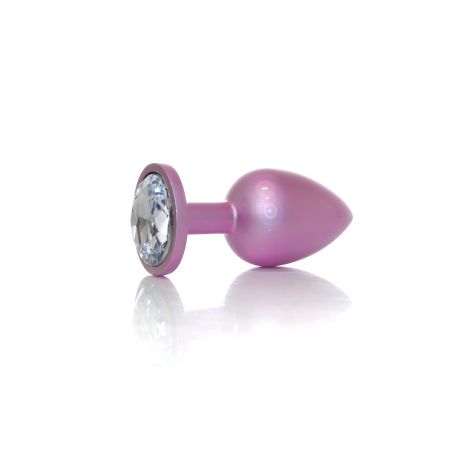 Plug-Jewellery Pearl Pink PLUG- Clear L