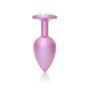 Plug-Jewellery Pearl Pink PLUG- Clear L - 6