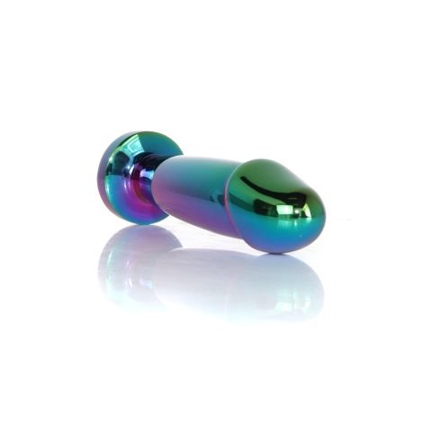 Plug-Jewellery Multicolour Penis PLUG- Clear S - 2