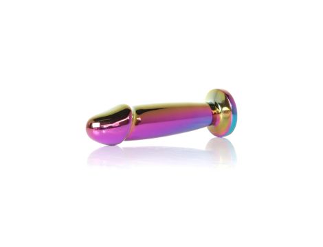 Plug-Jewellery Multicolour Penis PLUG- Clear M - 2