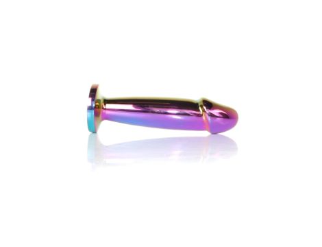 Plug-Jewellery Multicolour Penis PLUG- Clear M - 4