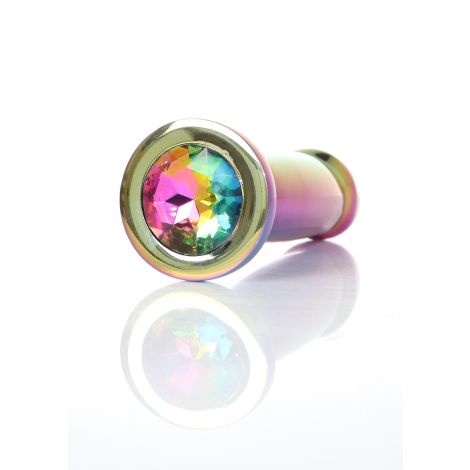 Plug-Jewellery Multicolour Penis PLUG- Clear M