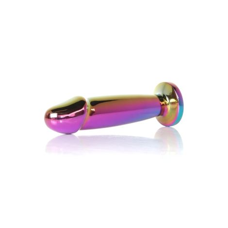 Plug-Jewellery Multicolour Penis PLUG- Clear M - 2