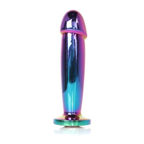 Plug-Jewellery Multicolour Penis PLUG- Clear M - 5