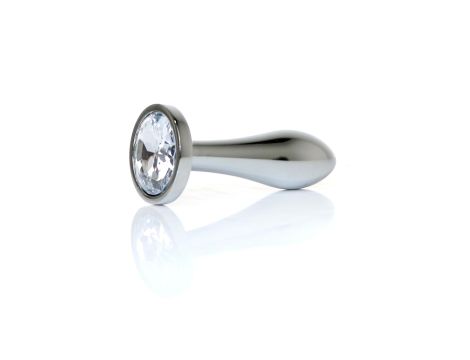 Plug-Jewellery Silver PLUG- Clear S - 2