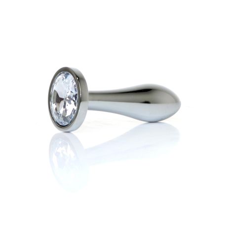 Plug-Jewellery Silver PLUG- Clear S - 2