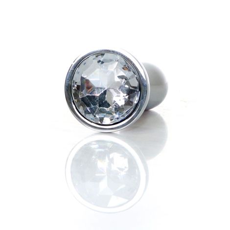 Plug-Jewellery Silver PLUG- Clear S - 3