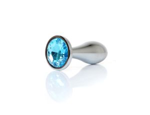 Plug-Jewellery Silver PLUG- Light Blue L