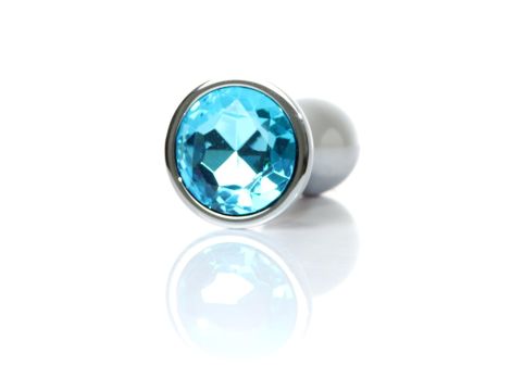 Plug-Jewellery Silver PLUG- Light Blue L - 2