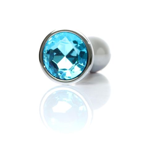 Plug-Jewellery Silver PLUG- Light Blue L - 2