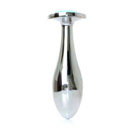 Plug-Jewellery Silver PLUG- Light Blue L - 5