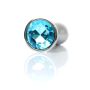 Plug-Jewellery Silver PLUG- Light Blue L - 3