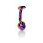 Plug-Jewellery Multicolour Curved PLUG- M - 2