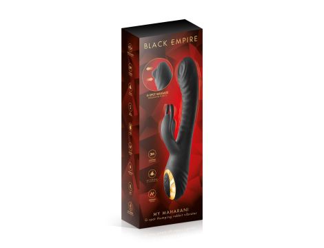 RABBIT MY MAHARANI BLACK EMPIRE VIBRATOR - 3