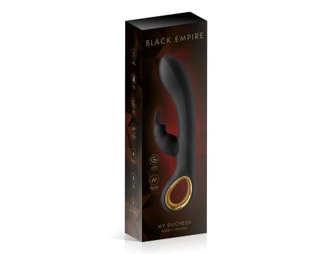 RABBIT MY DUCHESS BLACK EMPIRE VIBRATOR - 2