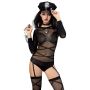 POLICE OUTFIT 5 PCS BLACK TU (Size: TU) - 2